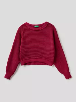 Пуловер Benetton, бордо