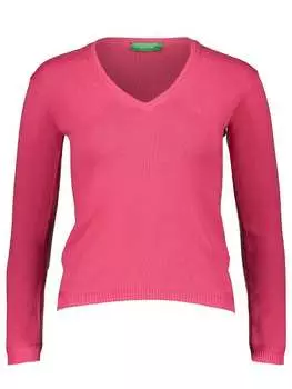 Пуловер Benetton, розовый