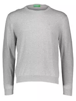 Пуловер Benetton, серый