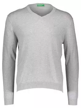 Пуловер Benetton, серый