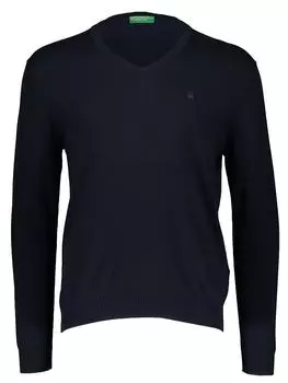 Пуловер Benetton, темно-синий