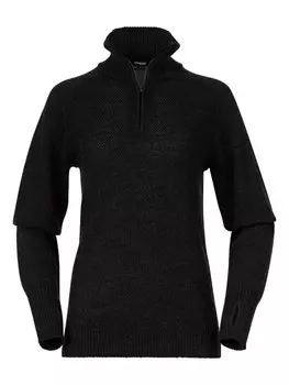 Пуловер Bergans Pullover, черный