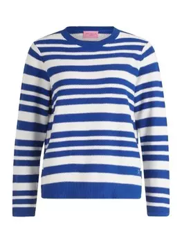 Пуловер Betty Barclay Basic Strick, цвет patch blue/cream