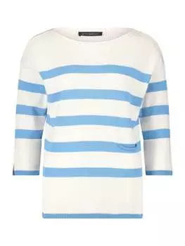 Пуловер Betty Barclay, цвет patch cream/light blue