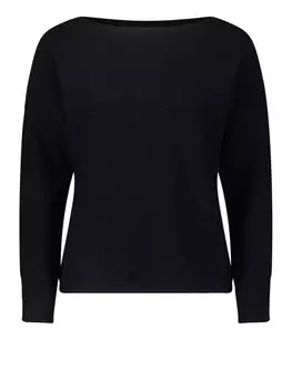 Пуловер Betty Barclay Feinstrick kariert, черный