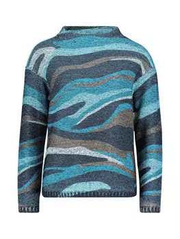 Пуловер Betty Barclay Grobstrick, цвет dark blue/petrol