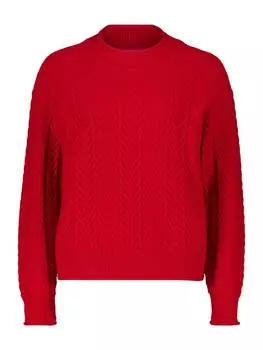Пуловер Betty Barclay Grobstrick-Pullover mit Struktur, красный