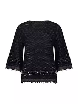 Пуловер Betty Barclay Strick, черный