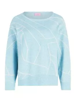 Пуловер Betty Barclay Strick, цвет patch mint/beige