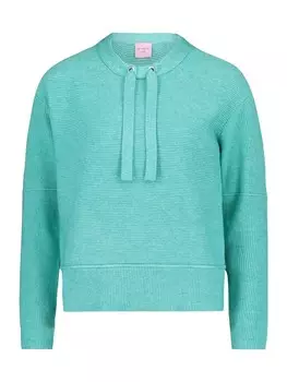Пуловер Betty Barclay Strickpullover mit Rippenstruktur, цвет Light Turquiose Melange