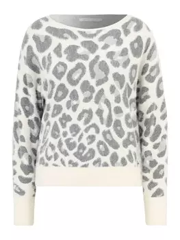 Пуловер BETTY & CO Strick, цвет wei/grau