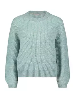 Пуловер BETTY & CO Strickpullover mit Struktur, цвет Mint/Camel