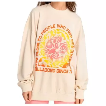 Пуловер Billabong Women's Ride In L/S, цвет Whitecap