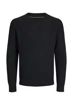 Пуловер blaliam вязаный свитер r-neck Jack & Jones, черный