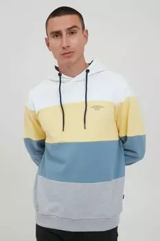 Пуловер BLEND Kapuzen, желтый