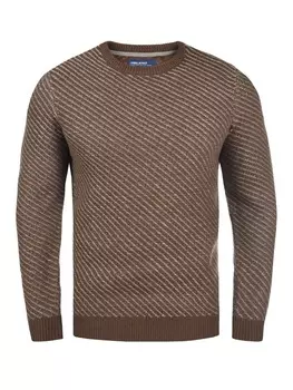 Пуловер BLEND, коричневый