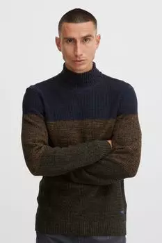 Пуловер BLEND Rollkragen 20714627, синий