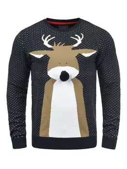 Пуловер BLEND, синий