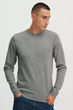 Пуловер BLEND Strick 20714626, серый