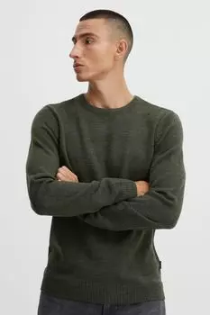 Пуловер BLEND Strick 20714834, зеленый