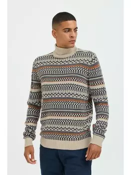 Пуловер BLEND Strick, бежевый