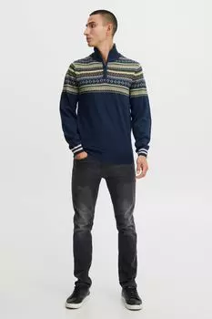 Пуловер BLEND Strick BHGrote 20715518, синий