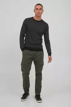 Пуловер BLEND Strick BHNison, серый