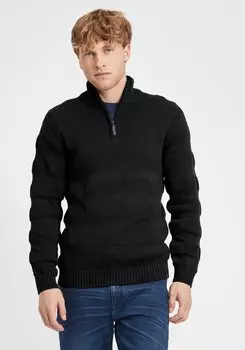 Пуловер BLEND Strick, черный