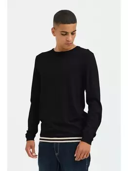 Пуловер BLEND Strick, черный