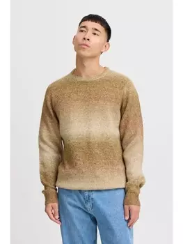 Пуловер BLEND Strick, коричневый