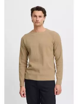 Пуловер BLEND Strick, коричневый