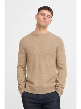 Пуловер BLEND Strick, коричневый