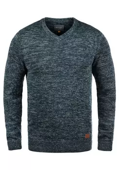 Пуловер BLEND Strick, синий