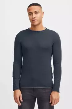 Пуловер BLEND Strick, синий