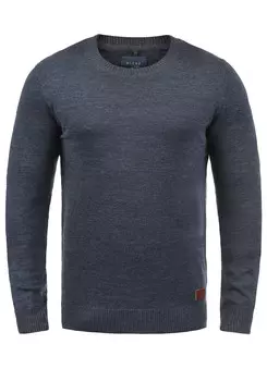 Пуловер BLEND Strick, синий