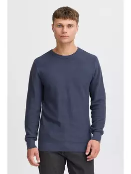 Пуловер BLEND Strick, синий