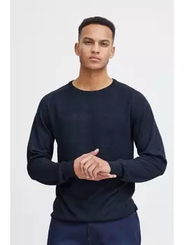 Пуловер BLEND Strick, синий