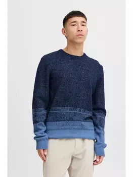 Пуловер BLEND Strick, синий