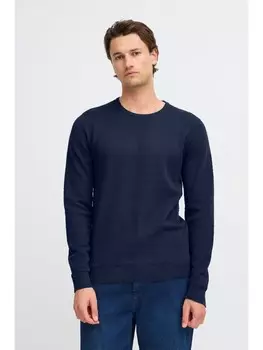 Пуловер BLEND Strick, синий