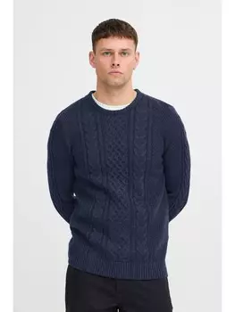 Пуловер BLEND Strick, синий
