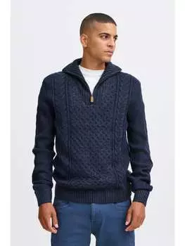 Пуловер BLEND Troyer BHPullover 20718174, синий