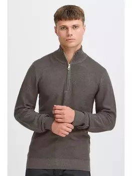 Пуловер BLEND Troyer, серый