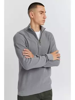 Пуловер BLEND Warmer Strick, серый