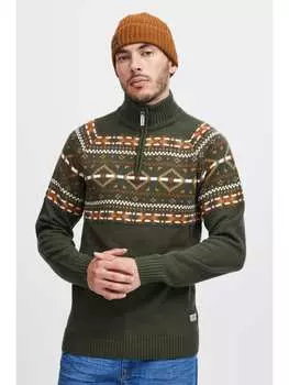 Пуловер BLEND, зеленый