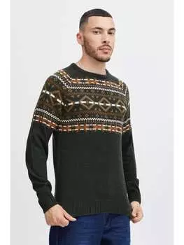 Пуловер BLEND, зеленый