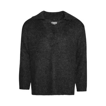 Пуловер Bode Alpine Pullover, серый