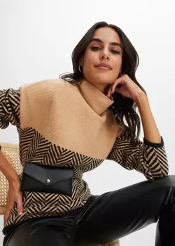 Пуловер Bodyflirt Boutique, бежевый