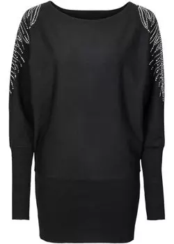 Пуловер Bodyflirt, черный