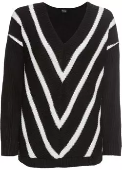 Пуловер Bodyflirt, черный