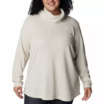 Пуловер больших размеров с воротником-хомутом Columbia Holly Hideaway, цвет Dark Stone